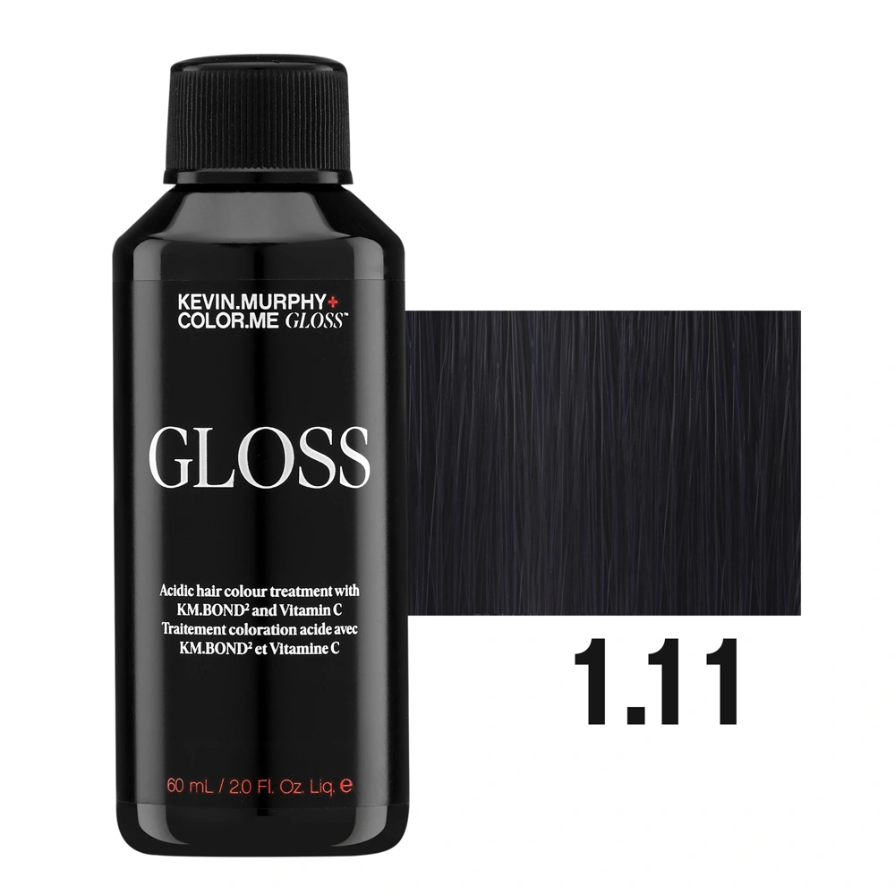 KEVIN MURPHY+ COLOR ME GLOSS HAJSZÍNEZŐ - 1.11 Black Ash Intense 60ML főképe